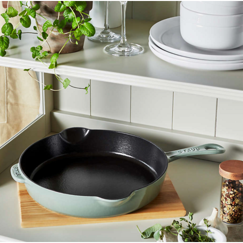 Staub Fry Pan Traditional Deep 22cm Eucalyptus Staub Staub Fry Pan Traditional Deep 22cm Eucalyptus Staub