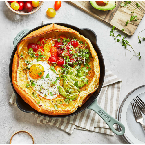 Staub Fry Pan Traditional Deep 22cm Eucalyptus Staub Staub Fry Pan Traditional Deep 22cm Eucalyptus Staub