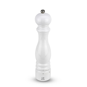 Peugeot Paris White Lacquer Pepper Mill 30 cm