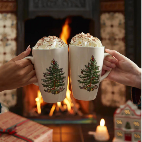 Spode Christmas Tree Latte Mug