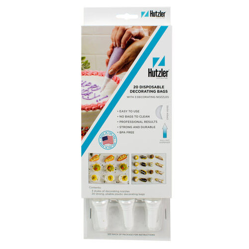 Hutzler Cake Decorating Bags With Nozzles