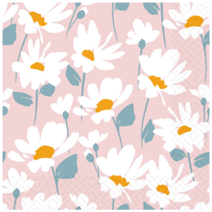 OCD Napkin Lunch Paper Daisy Bloom