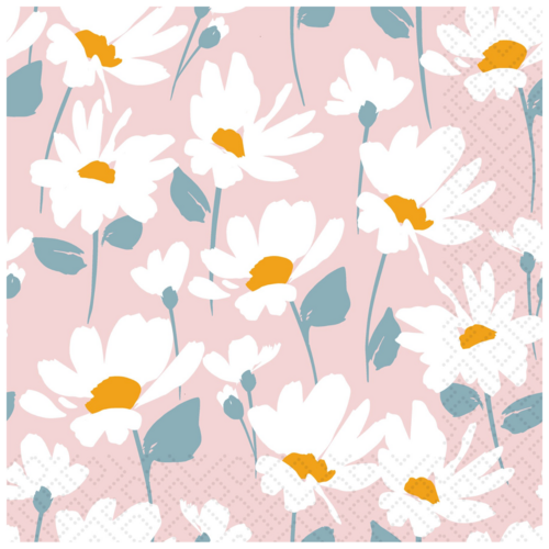 OCD Napkin Lunch Paper Daisy Bloom