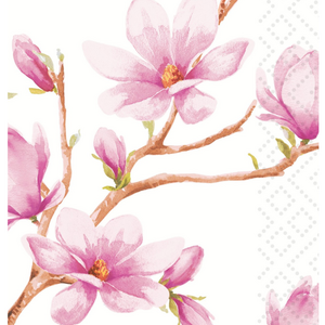 TWILIGHT Napkin Guest Paper Magnolia Blossom