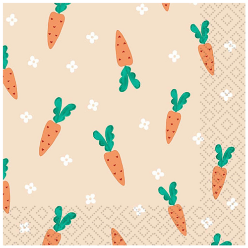 OCD Napkin Cocktail Paper Carrot Charm OCD Napkin Cocktail Paper Carrot Charm