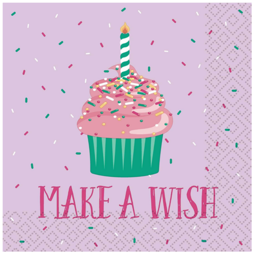 OCD Napkin Lunch Paper Make a Wish