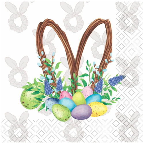 OCD Napkin Lunch Paper Hoppy Eggs