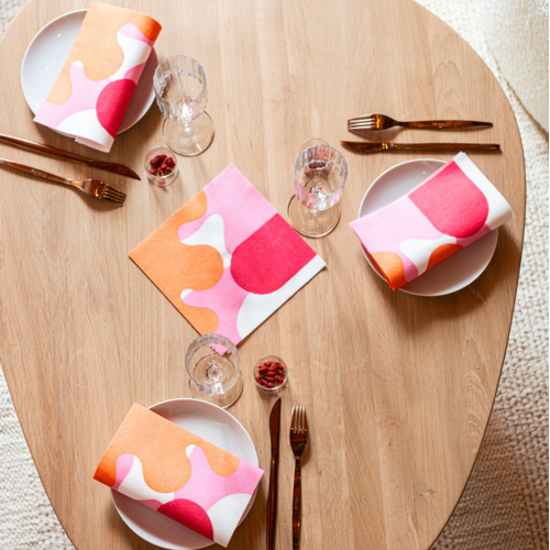 Napkin Dinner Paviot Forme