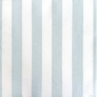 Napkin Dinner Paviot Rayure Bleu Gris