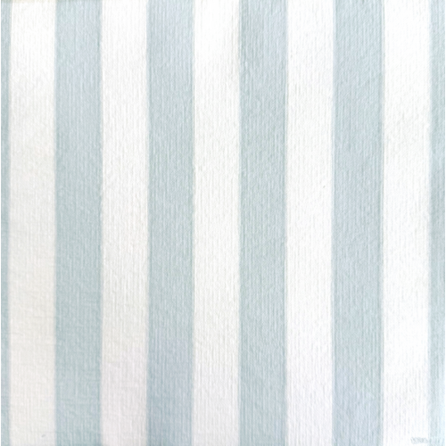 Napkin Dinner Paviot Rayure Bleu Gris