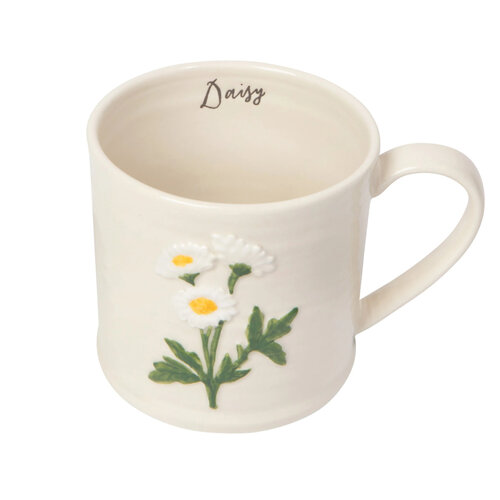 Now Designs Mug Daisy Embossed 16oz Now Designs Mug Daisy Embossed 16oz