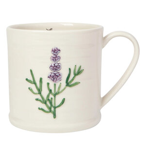 Now Designs Mug Lavender Embossed 16oz