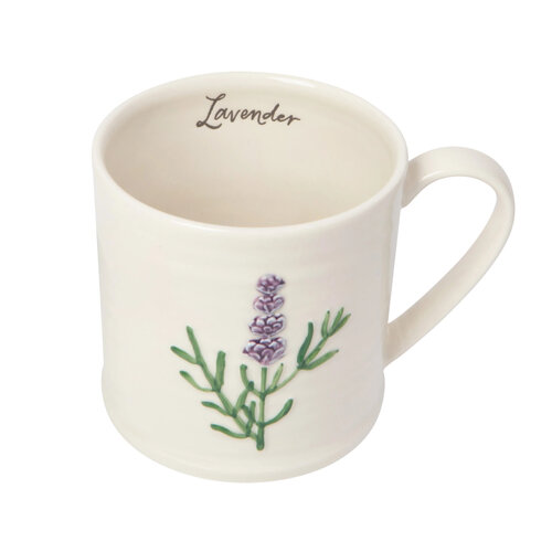 Now Designs Mug Lavender Embossed 16oz Now Designs Mug Lavender Embossed 16oz