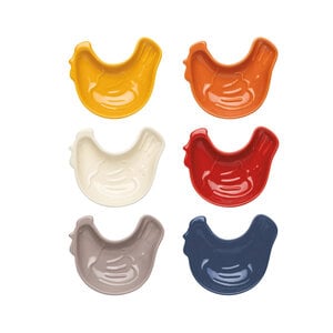 Now Designs Pinch Bowls Chickens Set of 6