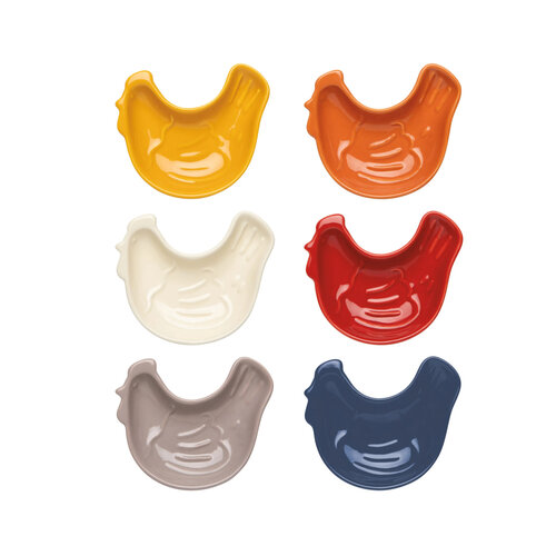Now Designs Pinch Bowls Chickens Set of 6