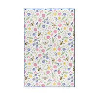 Microfibre Tea Towel Bee Garden