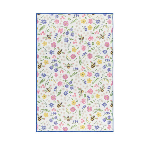 Now Designs Microfibre Tea Towel Bee Garden