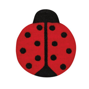 Now Designs Trivet Felt Ladybugs