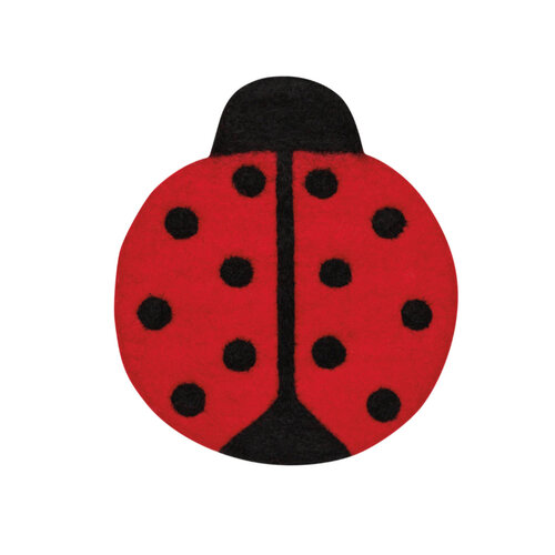 Now Designs Trivet Felt Ladybugs