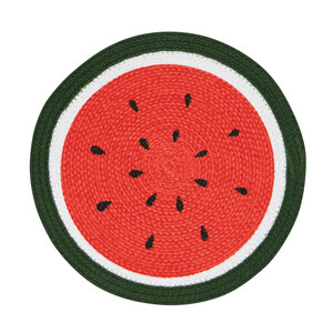 Now Designs Placemat Braided Melon Pop