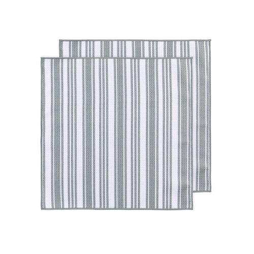 Now Designs Microfibre Dish Cloth London Grey Set of 2