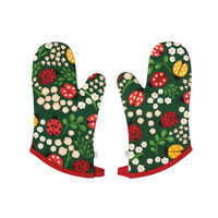Oven Mitt Set Ladybugs
