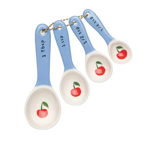 Now Designs Measuring Spoons Very Cherry Set of 4