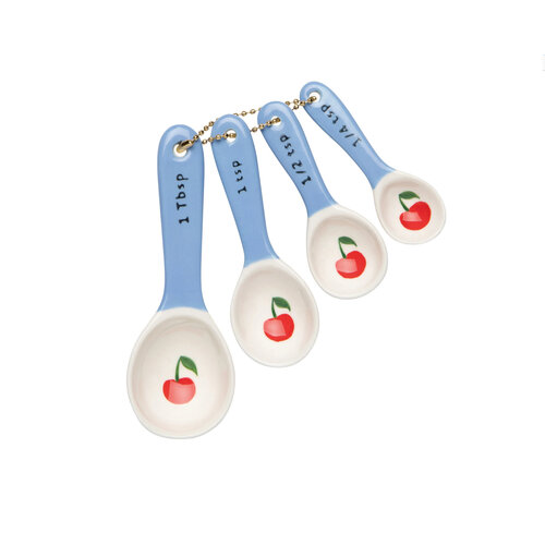 Now Designs Measuring Spoons Very Cherry Set of 4