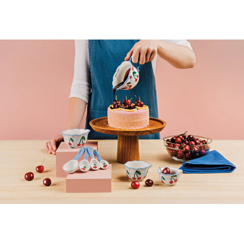 Now Designs Measuring Spoons Very Cherry Set of 4