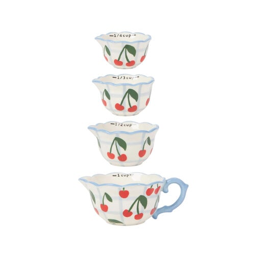 Now Designs Measuring Cups Very Cherry Set of 4