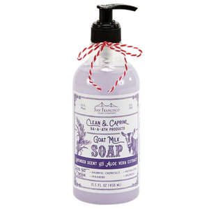 San Francisco Goats Milk Liquid Hand Soap Lavender San Francisco Goats Milk Liquid Hand Soap Lavender