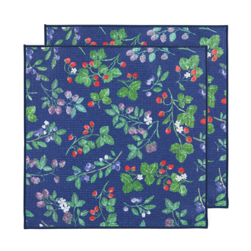 Now Designs Microfibre Dish Cloth Berry Bramble Set of 2