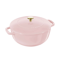 French Oven Round 5 qt Pink Peony Staub