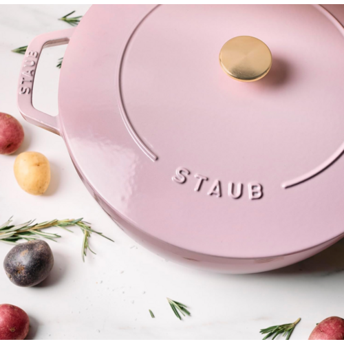 Staub French Oven Round 5 qt Pink Peony Staub