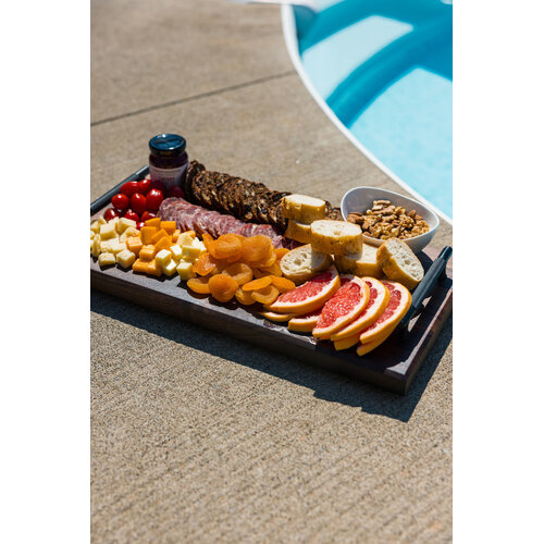 Harrison Daniel Studio Curly Maple Charcuterie Board 19 x 10 Inch