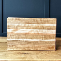 Curly Maple Cutting Board 18 x 12 Inch