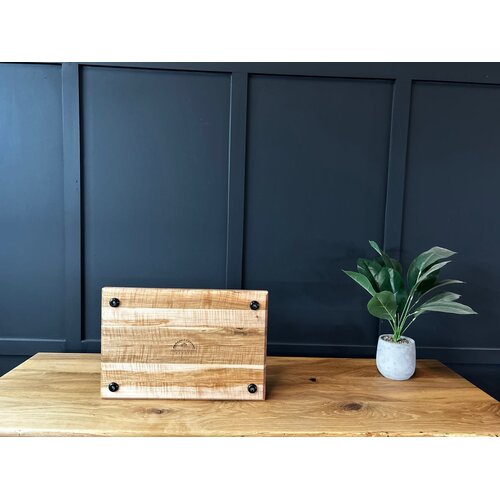 Harrison Daniel Studio Curly Maple Cutting Board 18 x 12 Inch