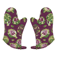 Oven Mitt Set Artichoke