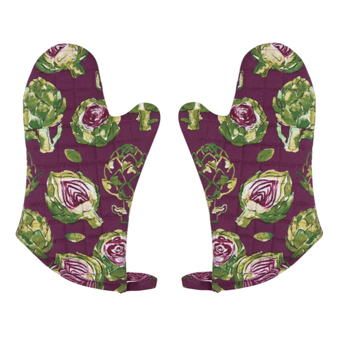 Now Designs Oven Mitt Set Artichoke Now Designs Oven Mitt Set Artichoke