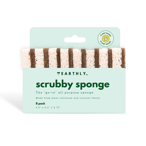 Earthly Co. Earthly Scrubby Sponges 8 Pack