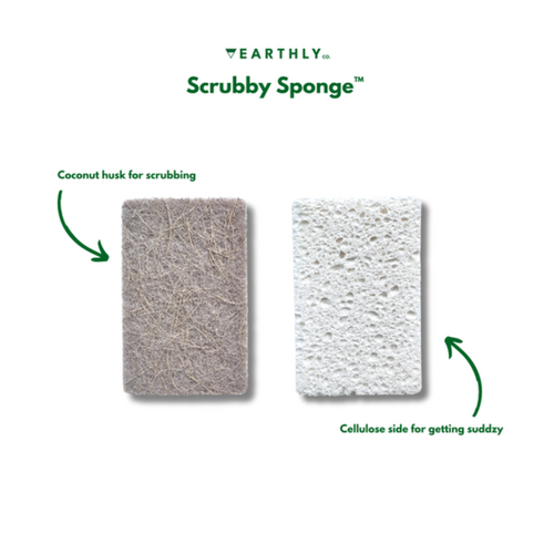 Earthly Co. Earthly Scrubby Sponges 8 Pack