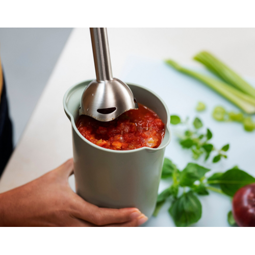 MEPAL Mixing Jug Chef It with Lid Nordic Sage 1L