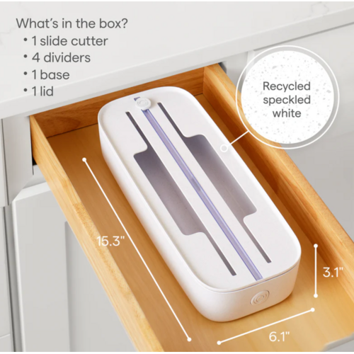 Youcopia StoraRoll Food Wrap Dispenser 2-in-1