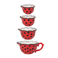 Measuring Cups Ladybugs Set of 4