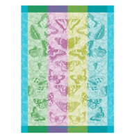 Garnier Thiebaut Tea Towel Beaux Papillons Aquatique