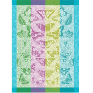 Garnier Thiebaut Garnier Thiebaut Tea Towel Beaux Papillons Aquatique