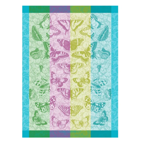 Garnier Thiebaut Garnier Thiebaut Tea Towel Beaux Papillons Aquatique