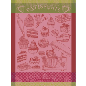 Garnier Thiebaut Garnier Thiebaut Tea Towel La Patisserie Rose