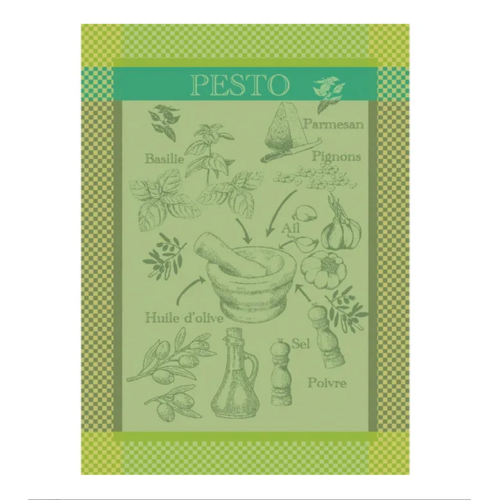 Garnier Thiebaut Garnier Thiebaut Tea Towel Pesto Verde