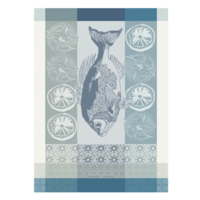 Garnier Thiebaut Tea Towel Plancha Outremer